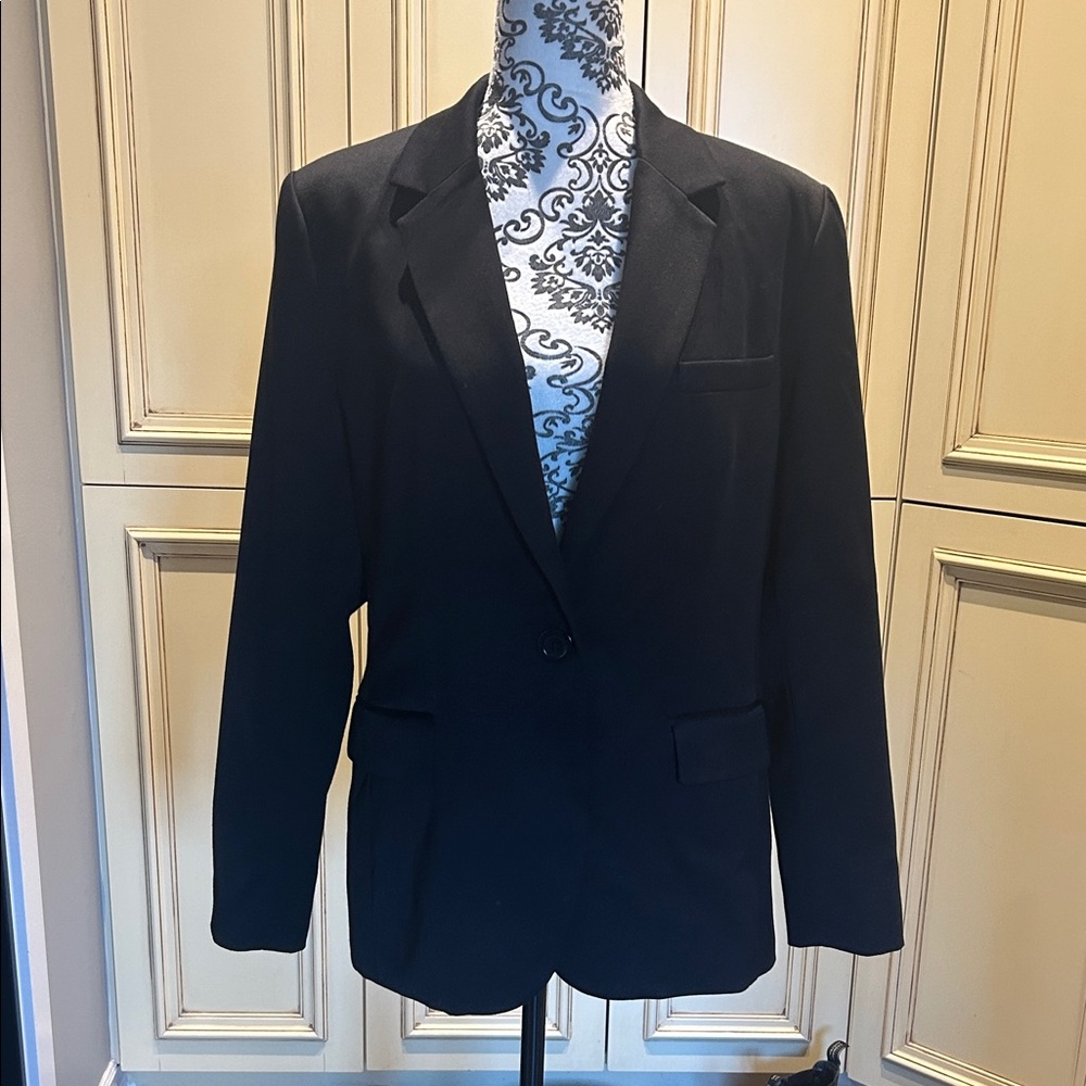 Classic Black Blazer